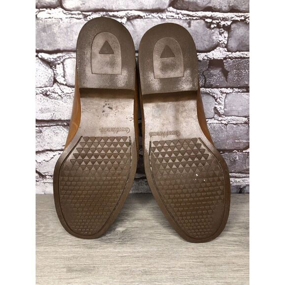 Gianni Versace Brown Leather Slip On Tassel Bow Dress Loafers Shoes Men Sz 9B US - Picture 10 of 16